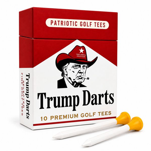Trump Darts Patriotic Premium Donald Trump Golf Tees