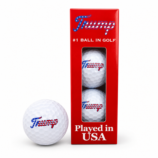 Trump Premium Golf Balls (Pack of 3)
